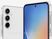 Na de Galaxy A15 heeft de Galaxy A35 blijkbaar ook een uitstulping op het frame. (Afbeeldingsbron: @OnLeaks / MySmartPrice)