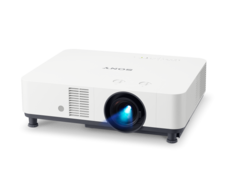 De Sony VPL-PHZ61 en VPL-PHZ51 projectoren hebben een helderheid van respectievelijk 6.400 lumen en 5.200 lumen. (Beeldbron: Sony)