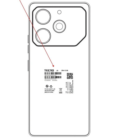 De Tecno LI9 maakt bij zijn FCC-registratie een vrij overtuigend argument om hem te lanceren als de Pova 6 Pro. (Bron: FCC via MySmartPrice)