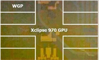 De uitgelekte Xclipse 970 zoals te zien op de dieshot