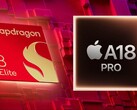 Snapdragon 8 Elite vs A18 Pro vs Dimensity 9400: Apple leidt in efficiëntie, Qualcomm leidt in multikernprestaties. (Afbeeldingsbron: Qualcomm, Apple)