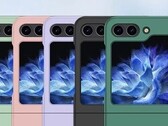 Een recente "Z Flip5" render. (Bron: Ice Universe)