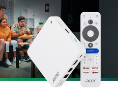 Acer heeft de specificaties van de 4K UHD Google TV Box gecorrigeerd. Afgebeeld: een promotiefoto van het apparaat. (Afbeeldingsbron: Acer)
