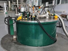 Een afbeelding van de supergeleidende magneet (Beeldbron: CCTV; bijgesneden)