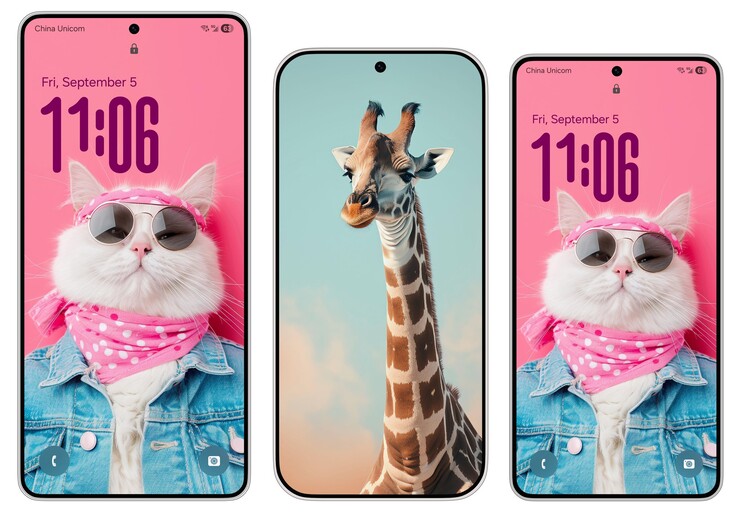 Galaxy S26 Edge vs Xiaomi 16 Pro vs Galaxy S26 Pro bezels (bron: UniverseIce op X)