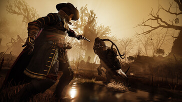 Een afbeelding van een schepsel in GreedFall.
