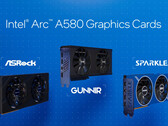De Intel Arc A580 is nu verkrijgbaar (afbeelding via Intel)