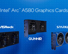 De Intel Arc A580 is nu verkrijgbaar (afbeelding via Intel)