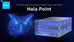 Intel Hala Point neuromorf onderzoekssysteem (Bron: Intel)