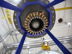 De nieuwe plasmamotor van Rosatom zou Marsmissies van 30 dagen mogelijk kunnen maken (Beeldbron: Rosatom)