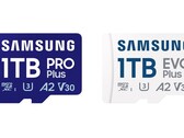 De PRO Plus- en EVO Plus microSD-kaarten van Samsung zijn nu verkrijgbaar met een capaciteit van 1 TB. (Afbeeldingsbron: Samsung)