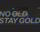 Sega Universe's "No Old Stay Gold" slogan afgebeeld