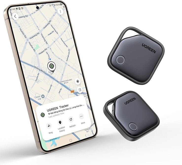 De Ugreen FineTrack S werkt met de Samsung SmartThings Find app (afgebeeld). (Afbeeldingsbron: Ugreen via Amazon)