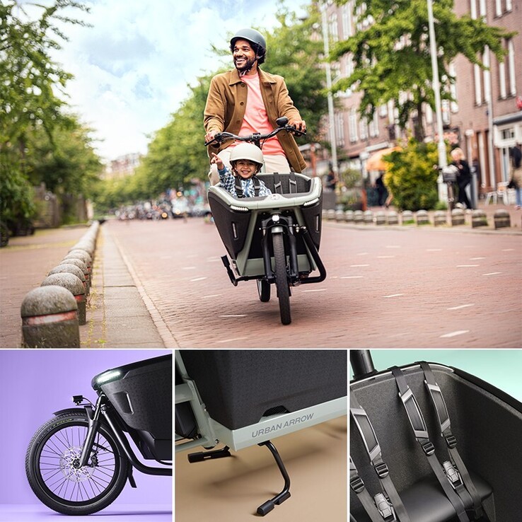 De Urban Arrow FamilyNext Pro heeft nu een slank nieuw afgerond doosontwerp (Afbeelding bron: Urban Arrow)