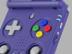 De Anbernic RG34XX SP in zijn Indigo afwerking. (Afbeeldingsbron: Anbernic)