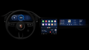 Volgende generatie CarPlay voor Porsche (Afbeelding: Porsche)