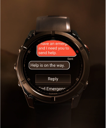 Maar het kan ook levens redden in een noodgeval. (Afbeeldingsbron: Garmin)