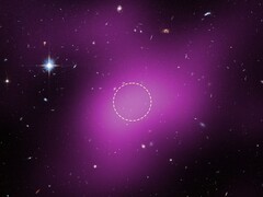 Een Hubble-beeld waarop de locatie van Cloud-9 te zien is (Afbeeldingsbron: Diverse - zie bronnen)