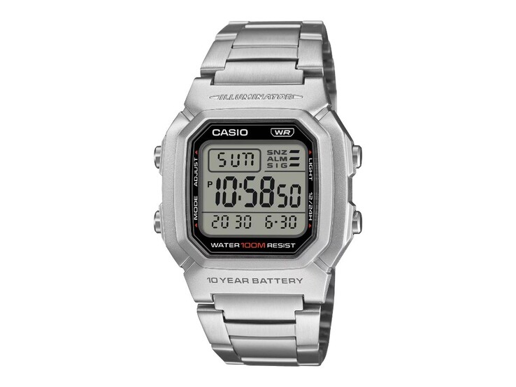 Het Casio W-800HD-1AV horloge. (Afbeelding bron: Casio, bewerkt)
