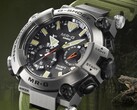 Casio onthult het topmodel MR-G Frogman MRG-BF1000RG duikershorloge met Goliath kikkermotief. (Afbeeldingsbron: Casio)