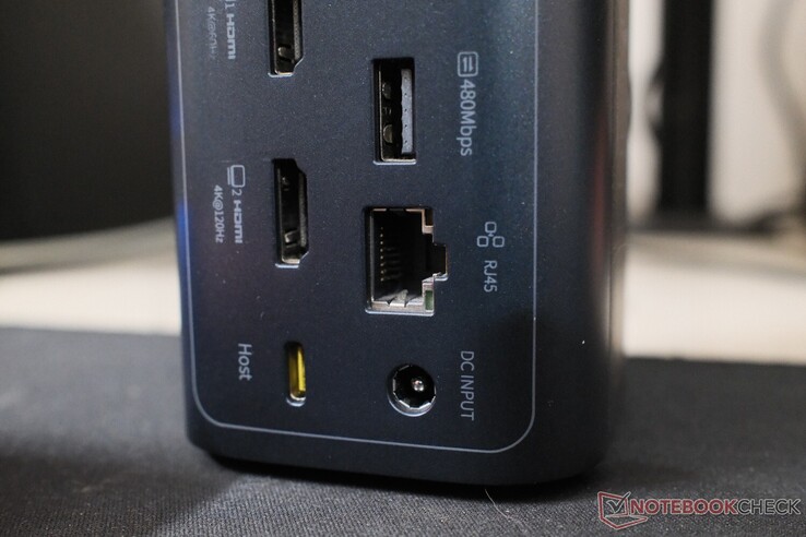 De RD1 Pro beschikt over twee HDMI-aansluitingen: één voor 4K bij 120 Hz en één voor 4K bij 60 Hz.