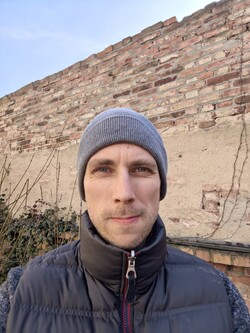 Selfie met de camera aan de voorkant