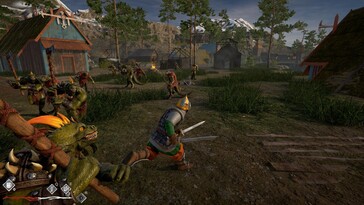 Afgebeeld: Een gameplay screenshot van Lizards Must Die.