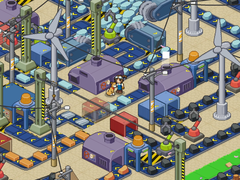 Little Rocket Lab heeft ook elementen van automatisering. Afgebeeld - een ingame screenshot. (Afbeeldingsbron: Steam)