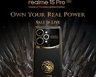 De Realme 15 Pro Game of Thrones Limited Edition is nu verkrijgbaar in India. (Afbeeldingsbron: Realme)