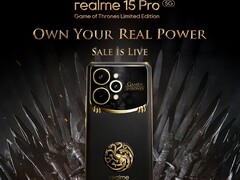 De Realme 15 Pro Game of Thrones Limited Edition is nu verkrijgbaar in India. (Afbeeldingsbron: Realme)