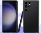 De Samsung Galaxy S23 Ultra komt naar verwachting met 256 GB, 512 GB en 1 TB opslagopties. (Beeldbron: @evleaks &amp; Unsplash - bewerkt)