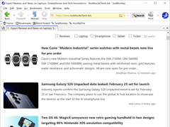 SeaMonkey 2.53.22 die de startpagina van Notebookcheck weergeeft (Afbeeldingsbron: Screenshot - Notebookcheck)