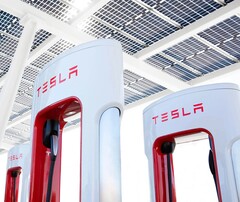Tesla Superchargers (Afbeelding bron: Tesla)