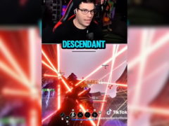 Screengrabs van de vermeende AI-gegenereerde TikTok-advertenties van The First Descendant (bron: TheFirstDescendant Reddit)