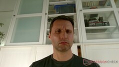 Portretfoto met de webcam