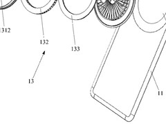 Een fragment van het nieuwe patent van Huawei. (Afbeeldingsbron: Digital Chat Station via Weibo)