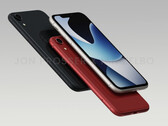 De iPhone SE 4 zal naar verluidt beschikbaar zijn in drie kleurvarianten (afbeelding via FrontPageTech)