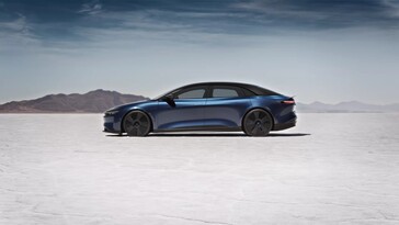 Lucid Air Sapphire Edition Salt Flats test