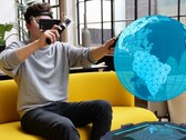 Zappar Zapbox mixed reality-headset met bluetooth-controllers. (Bron: Zappar)