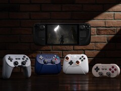 Er zijn slechts vier 8BitDo-controllers met volledige compatibiliteit met het Steam Deck en SteamOS. (Afbeeldingsbron: 8BitDo)