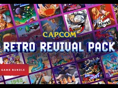 Capcom Retro Revival Humble Bundle deal banner (Afbeelding bron: screenshot, Humble Bundle)
