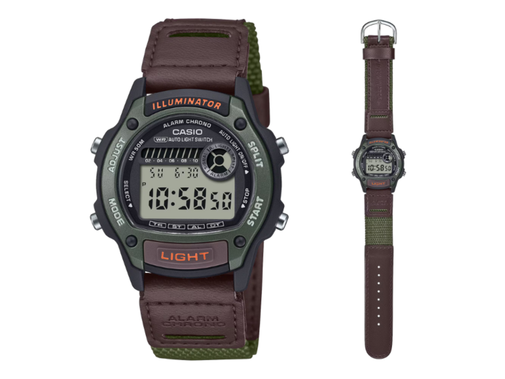 Het Casio Standard W220HF-3AV horloge. (Afbeeldingsbron: Casio)