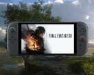 Final Fantasy 16 getoond op een Switch 2 (Afbeelding bron: Square Enix, Nintendo of America met bewerkingen)