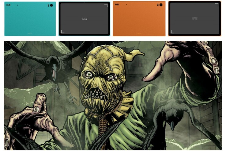De HMD Scarecrow tablet zal een ontwerp hebben dat lijkt op dat van de HMD Skyline. (afbeeldingsbron: smashx_60 op X).