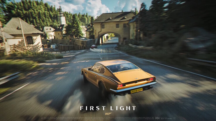Een James Bond-titel zou niet compleet zijn zonder een spannende achtervolging met voertuigen. (Afbeeldingsbron: IO Interactive)