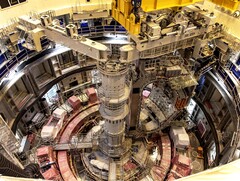 NIF behaalt recordrendement aan fusie-energie in laatste ontstekingsmijlpalen. Afgebeeld: De tokamakput van ITER (Beeldbron: ITER)