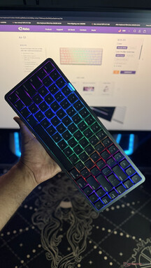 RGB-verlichting van de Akko Air 01