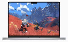 AAA-games zoals No Man's Sky ondersteunen MetalFX op Mac, maar ondersteunden oorspronkelijk ook AMD's FSR-technologie op PC's. (Afbeelding: Apple)
