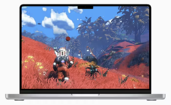 AAA-games zoals No Man&#039;s Sky ondersteunen MetalFX op Mac, maar ondersteunden oorspronkelijk ook AMD&#039;s FSR-technologie op PC&#039;s. (Afbeelding: Apple)