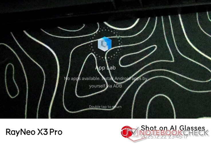 App-ruimte voor derden op de bril